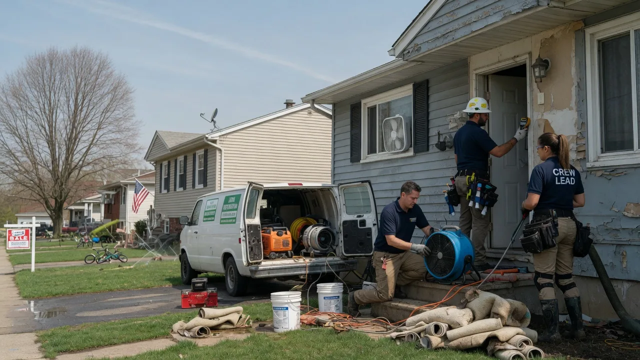Flood Cleanup in Mccallsburg, IA near me